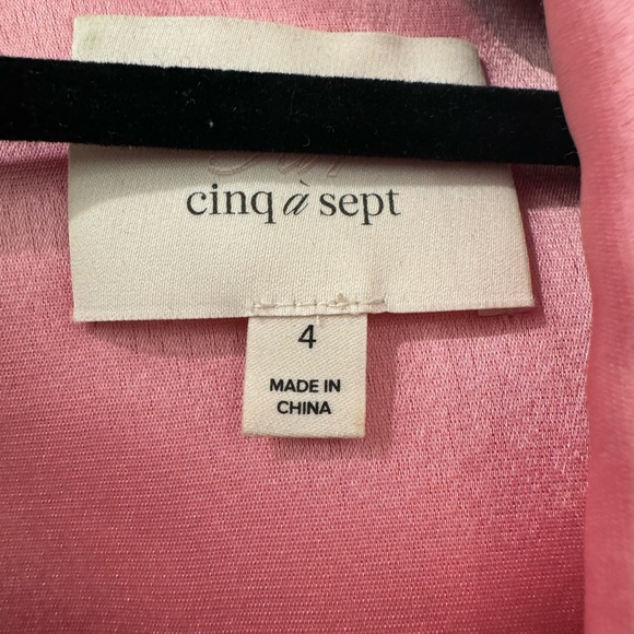 Cinq a Sept blaser dress in pink size 4 - Picture 5 of 5